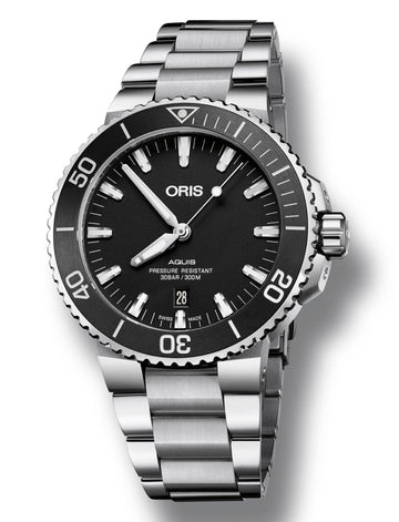 Oris Diving  Aquis Date - 01-733-7730-4154-07-8-24-05PEB