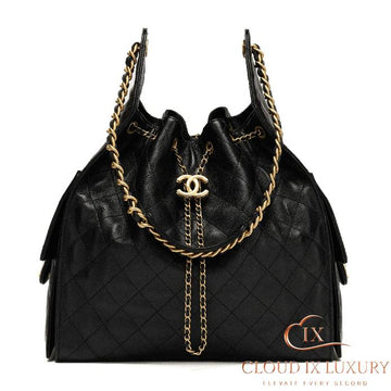 Chanel 25 Medium Black Handbag