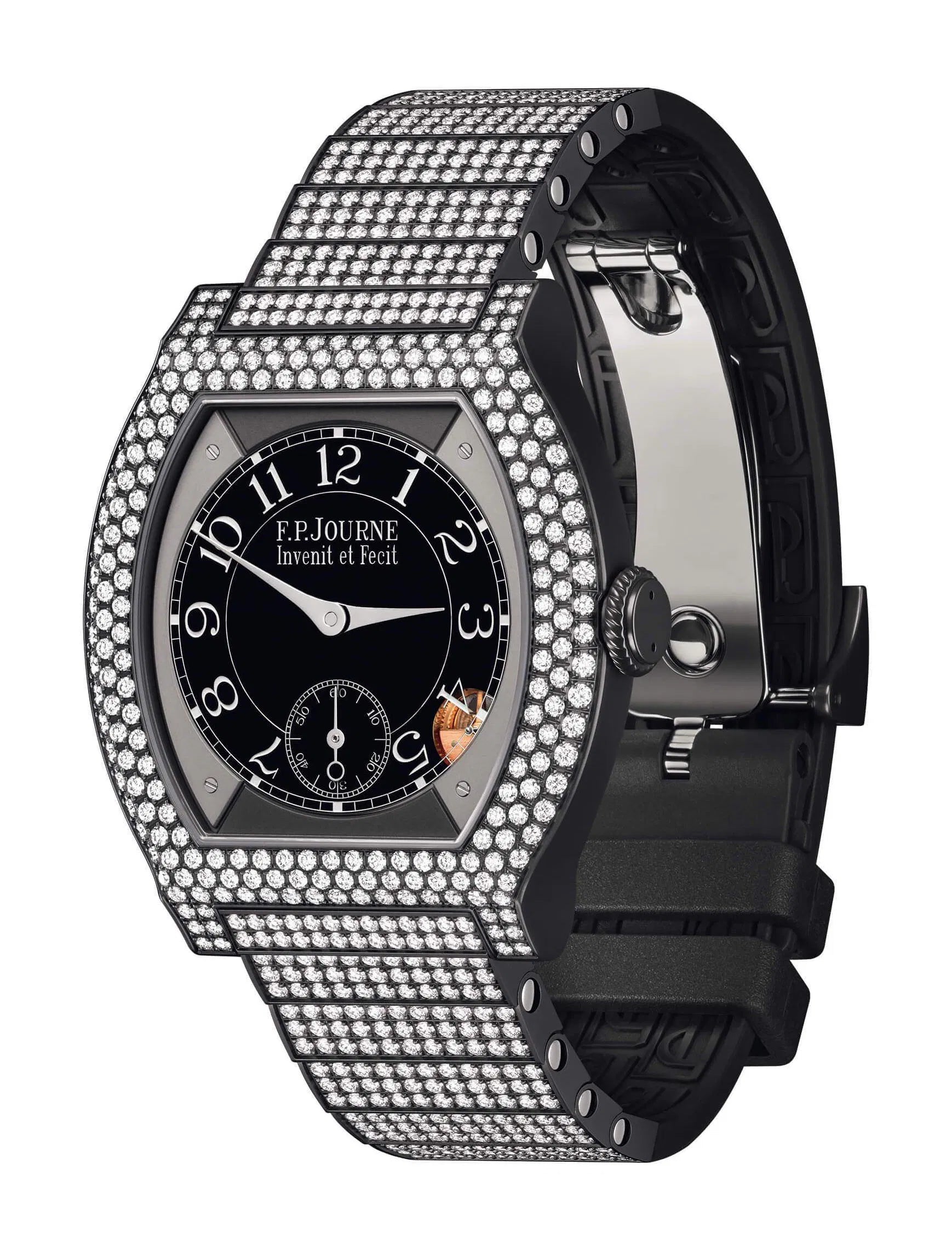 F.P.Journe élégante 40 Titalyt 12 Rows of Diamonds with Set Bracelet - 1210