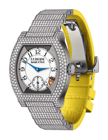 F.P.Journe élégante 40 Titanium 12 Rows of Diamonds with Set Bracelet - 1210