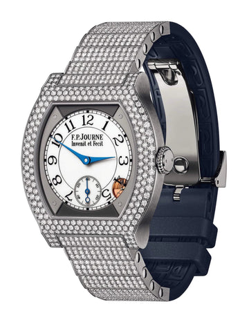 F.P.Journe élégante 40 Titanium 12 Rows of Diamonds with Set Bracelet - 1210