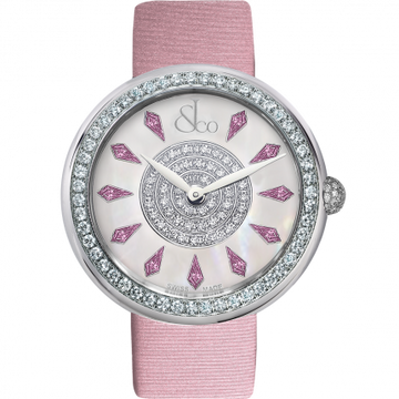 Jacob & Co. Brilliant One Row Pink Sapphires 38 mm BQ020.10.RO.KC.A